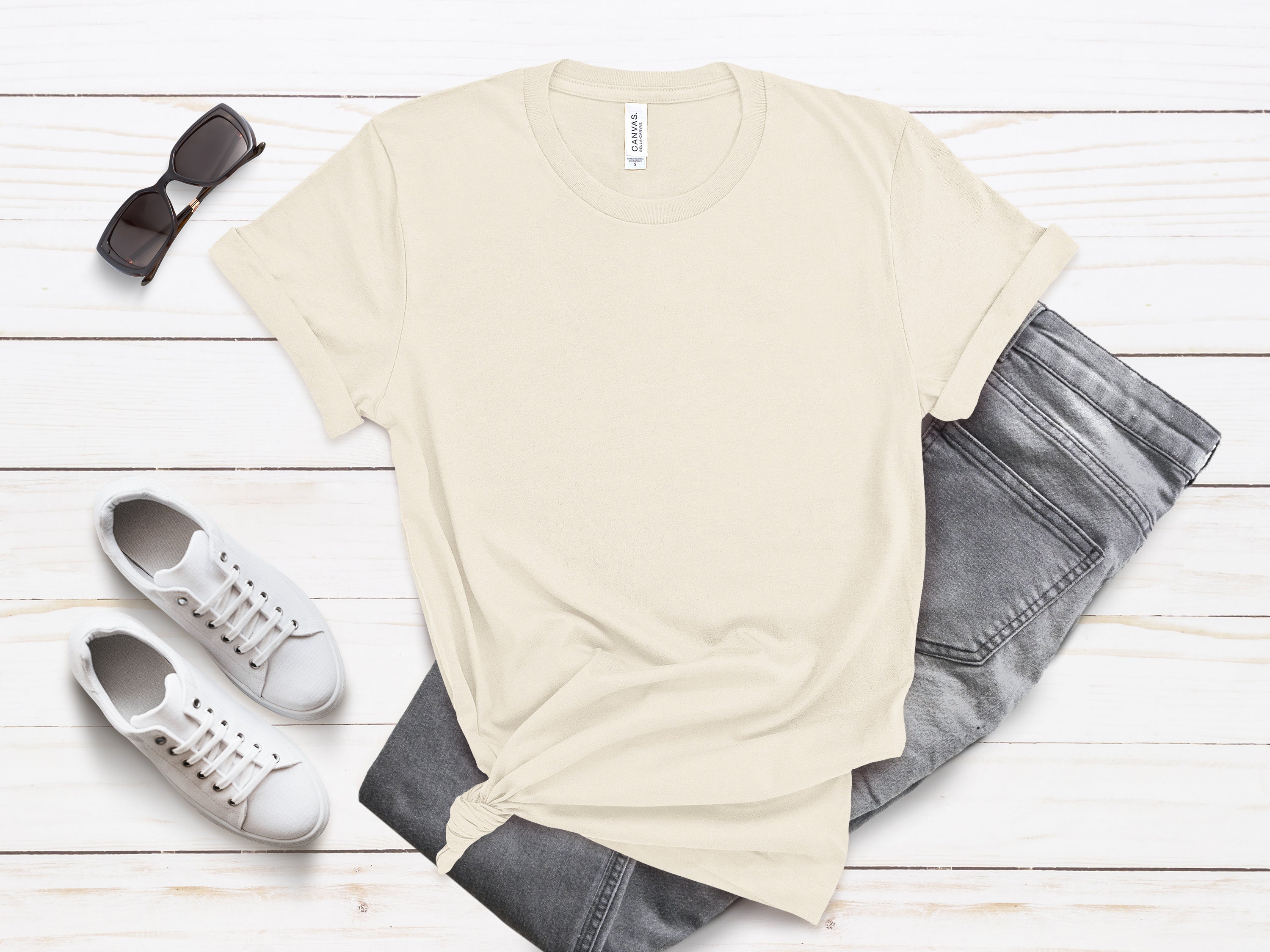 White Shortsleeve Tee Shirt